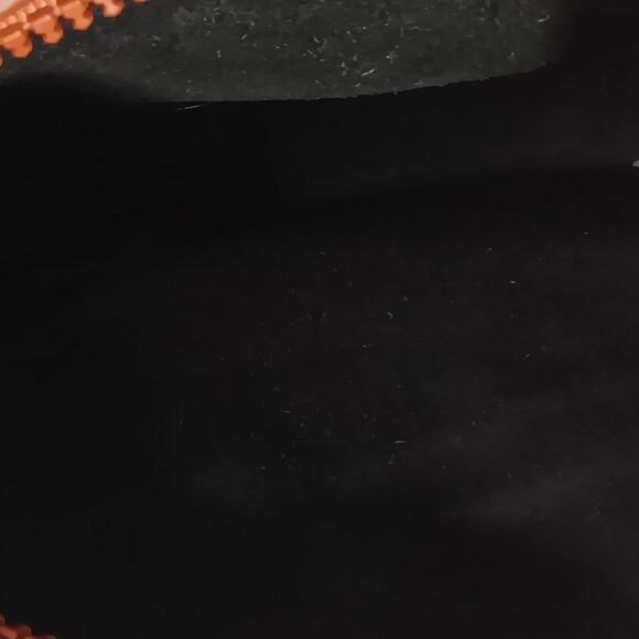 Vintage Dooney? style Pebbled Raw Leather crossbody tassel fringe purse bag - Picture 6 of 8